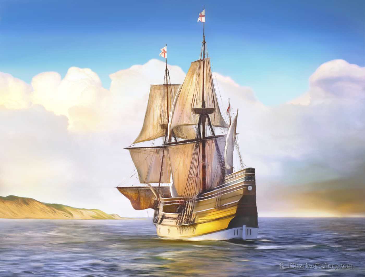 Mayflower Arrival (image for) Mayflower Arrival